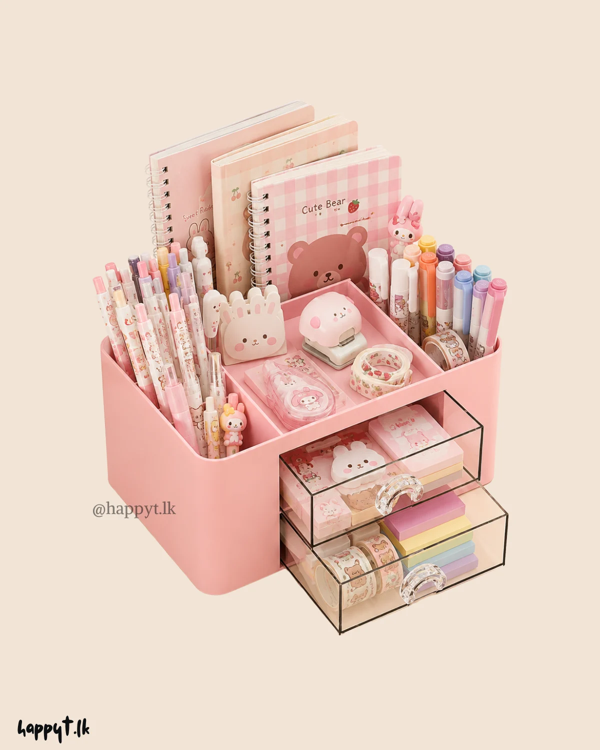 Cute Desk Organizer with Drawers