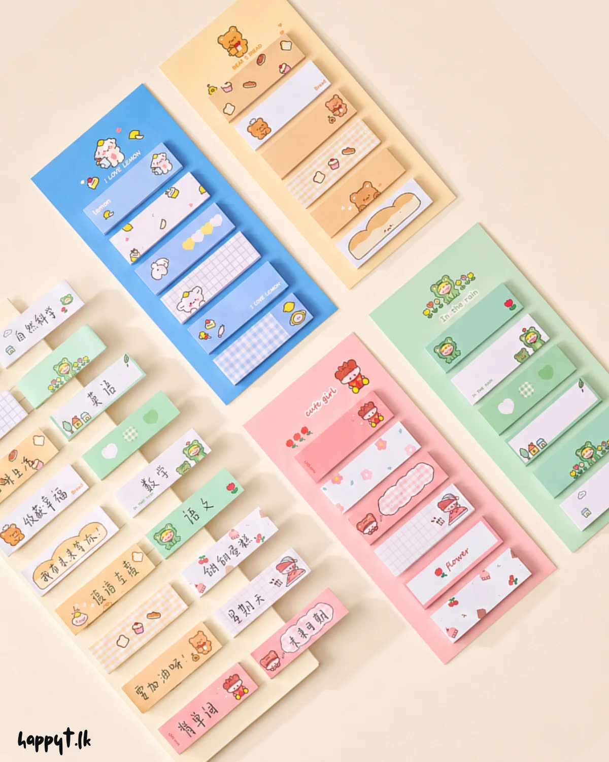 Cute Sticky Labels Set