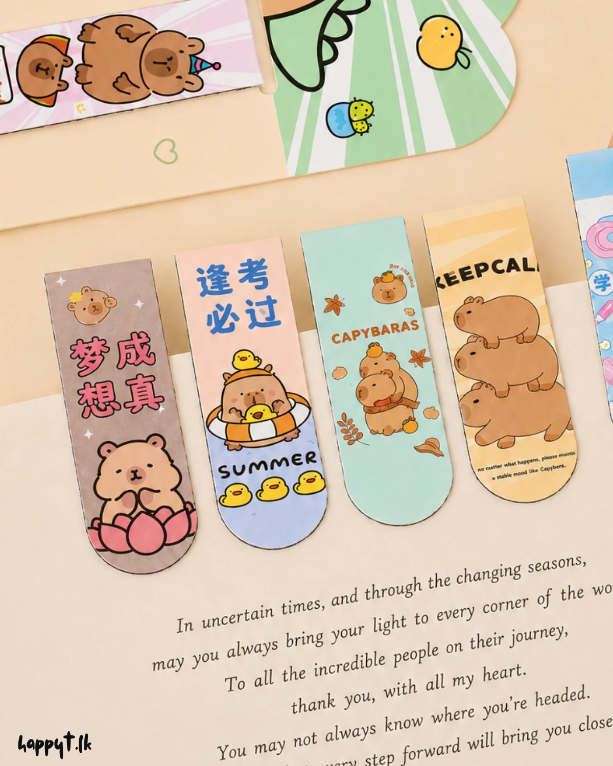 Cute Magnetic Bookmark Random